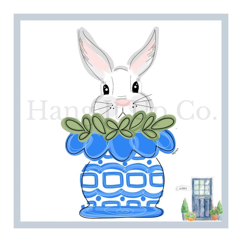 Chino Vase Bunny (HC263)