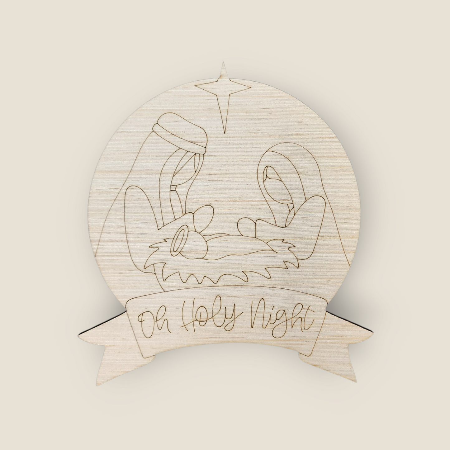 Oh Holy Night Round (PC046)