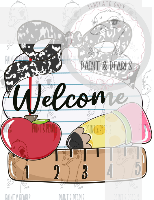 3D Classroom Welcome (PAP009-3D)