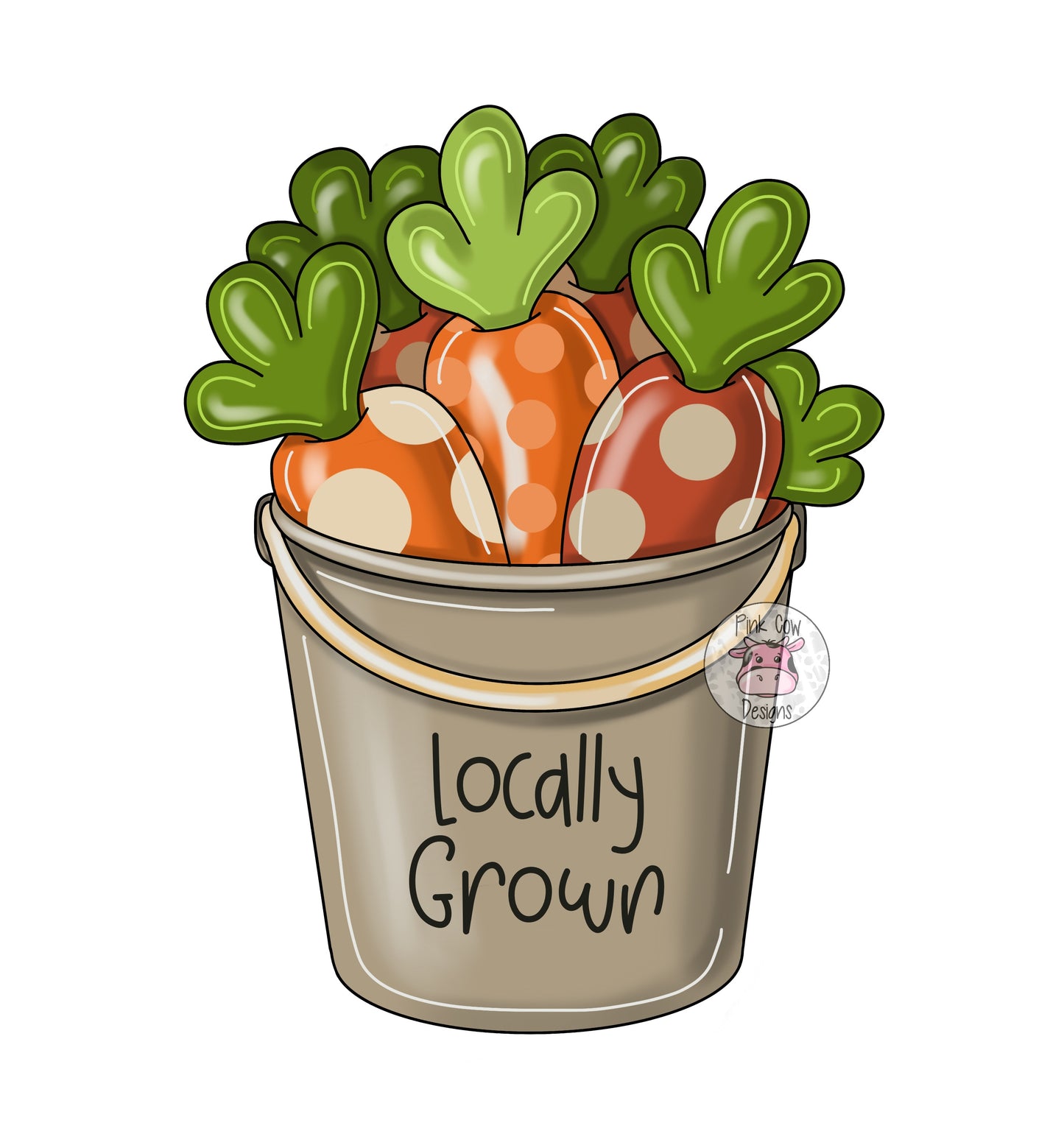 Bucket Of Carrots (PC137)