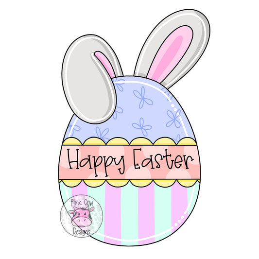 Easter Egg With Bunny Ears (PC142)