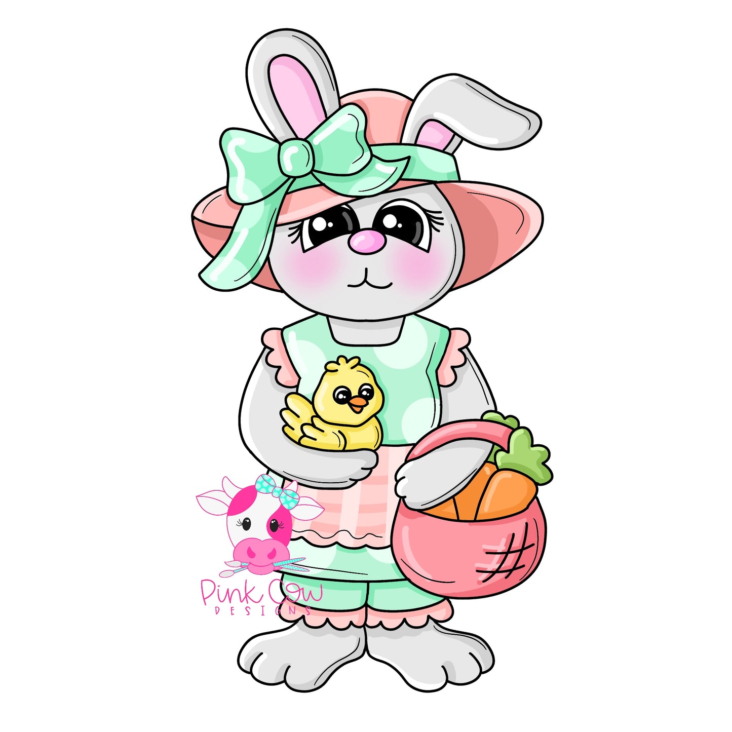 Girl Bunny Farmer (PC160)