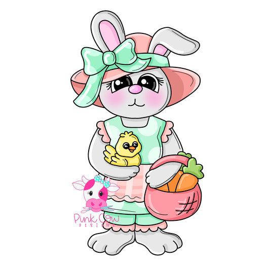 Girl Bunny Farmer (PC160)