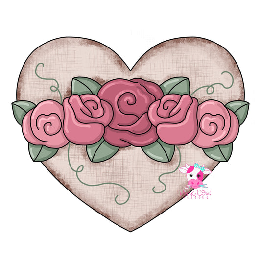 Heart With Roses (PC170)