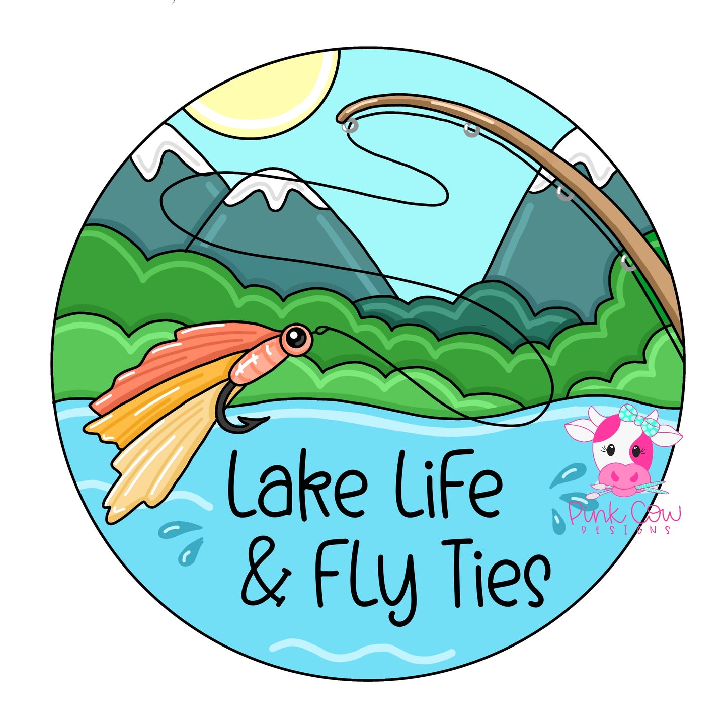 Lake Life Round (PC223)