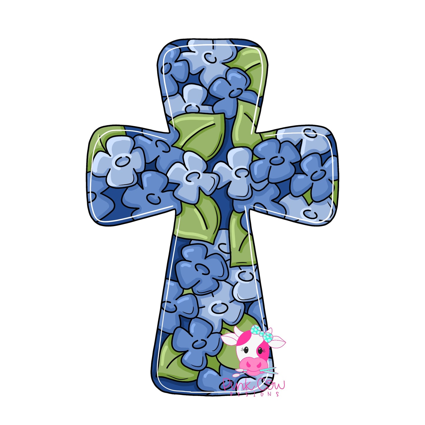 Hydrangea Cross (PC238)