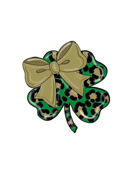 Shamrock With Bow (PP014)