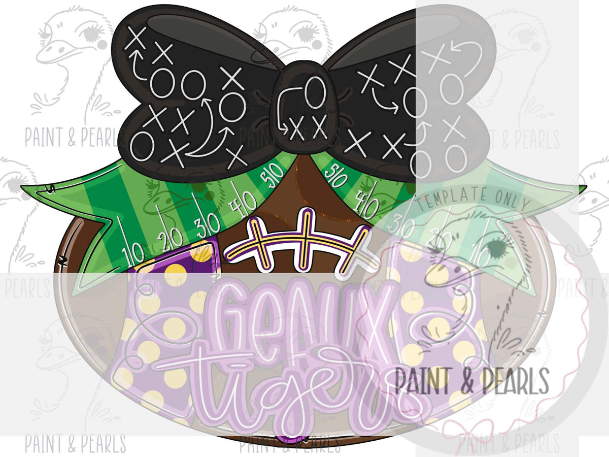 Football Bow (PAP051)