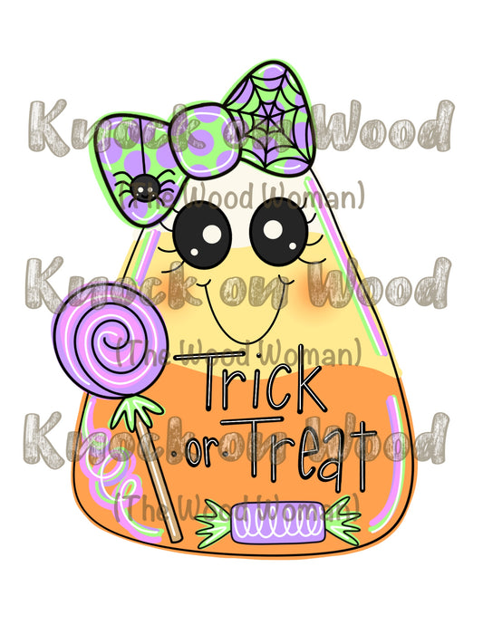 Candy Corn Trick or Treat (KW037)
