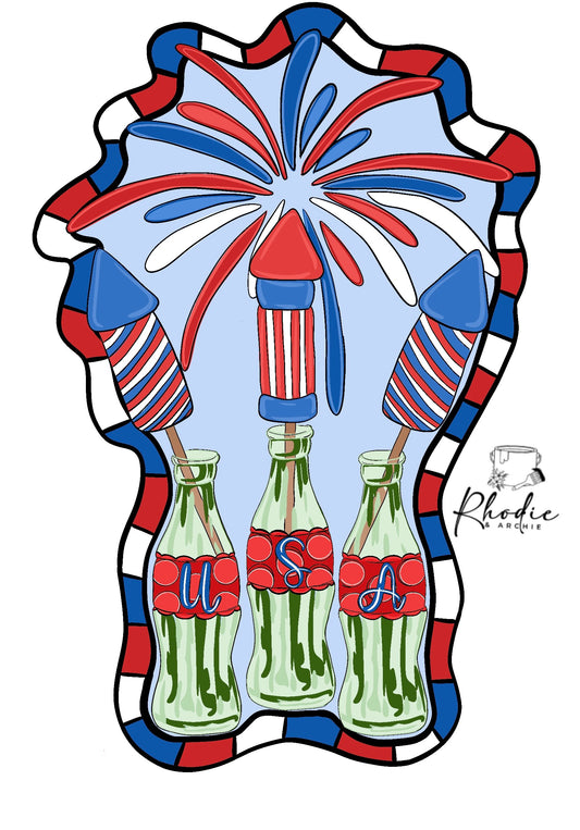 USA Bottle Rocket (RA075)