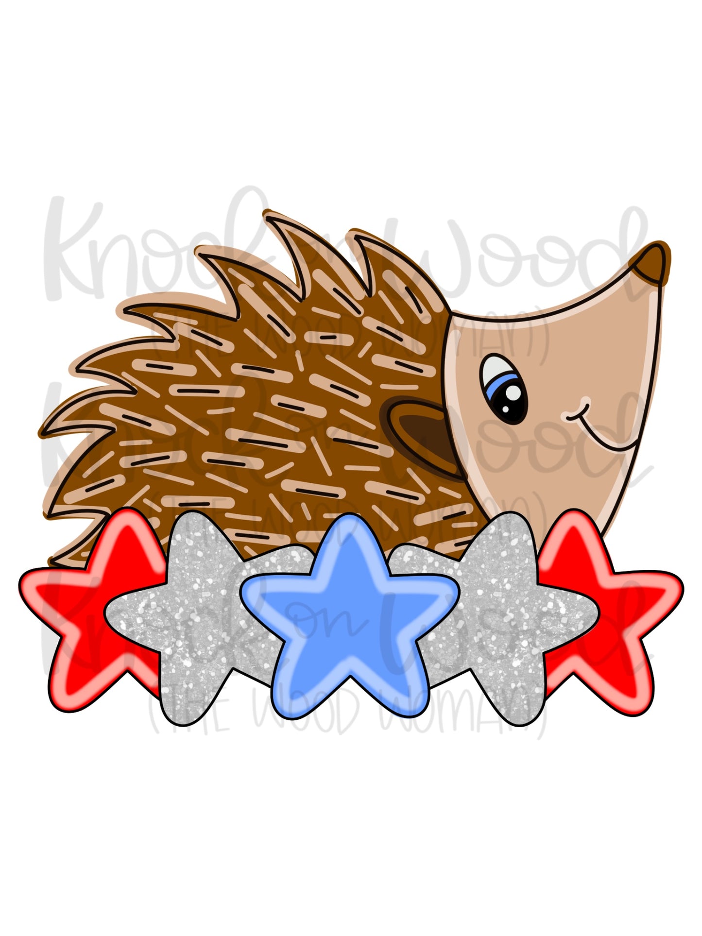Patriotic Hedgehog (KW051)
