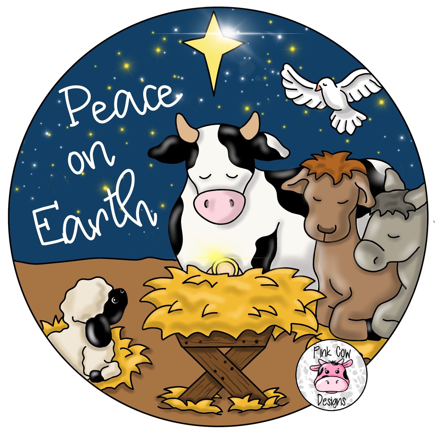 Peace On Earth Round (PC048O)