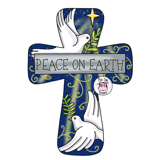 Peace On Earth Cross (PC047O)