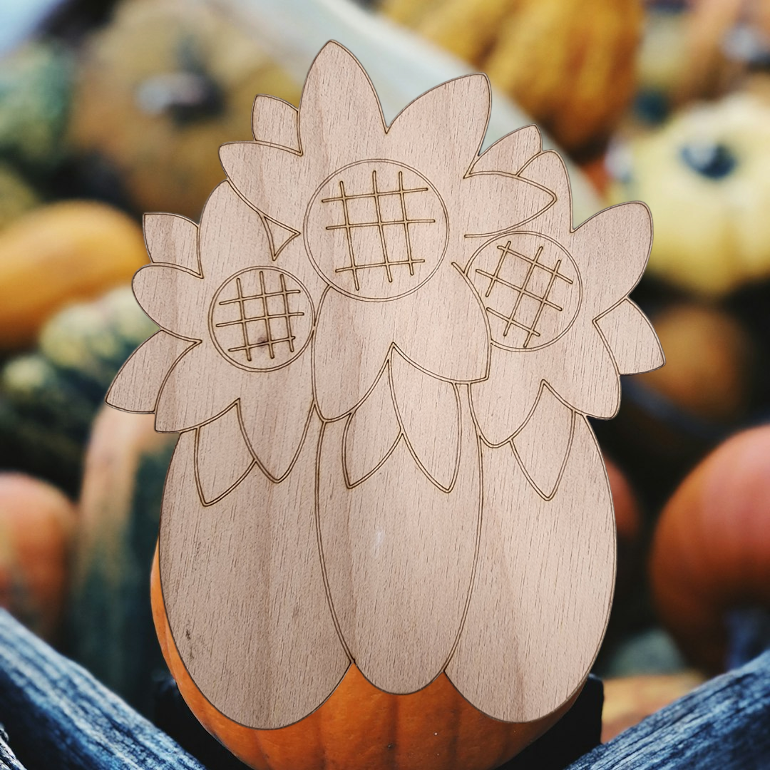 Pumpkin & Sunflowers (HC024)