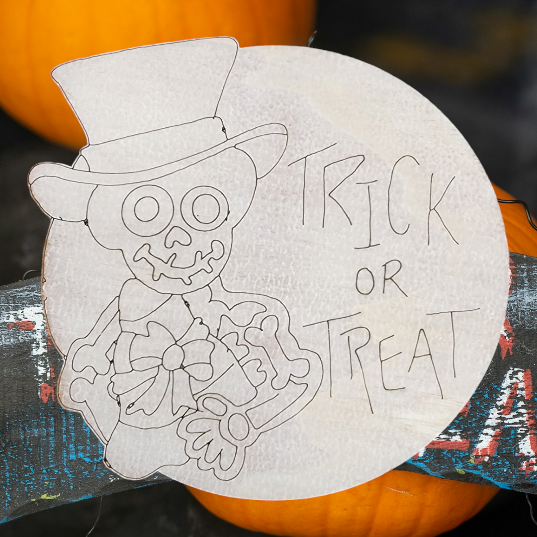 Doable Designs Trick or Treat Skeleton | Decor