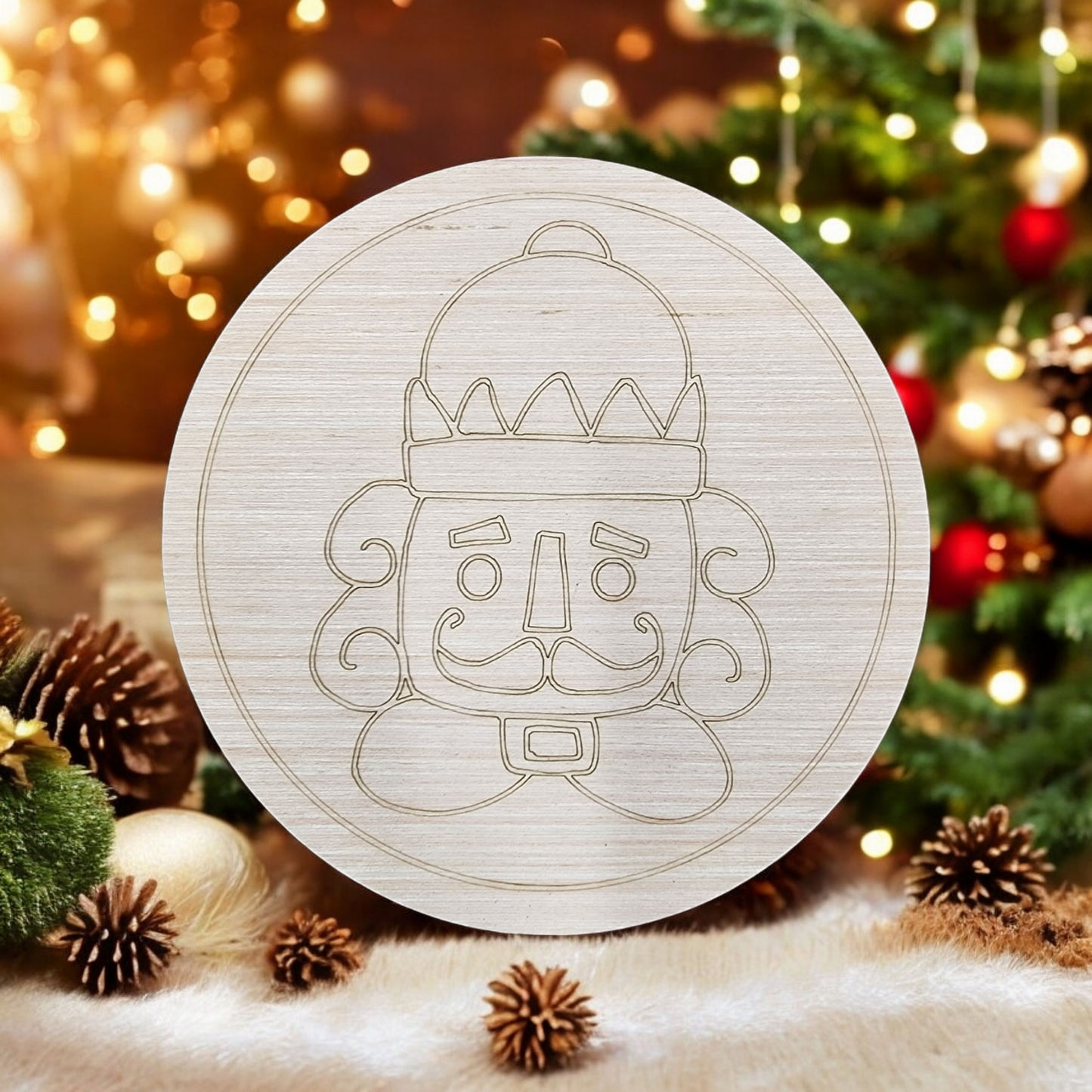 Doable Designs Nutcracker Round | Unique Holiday Decor