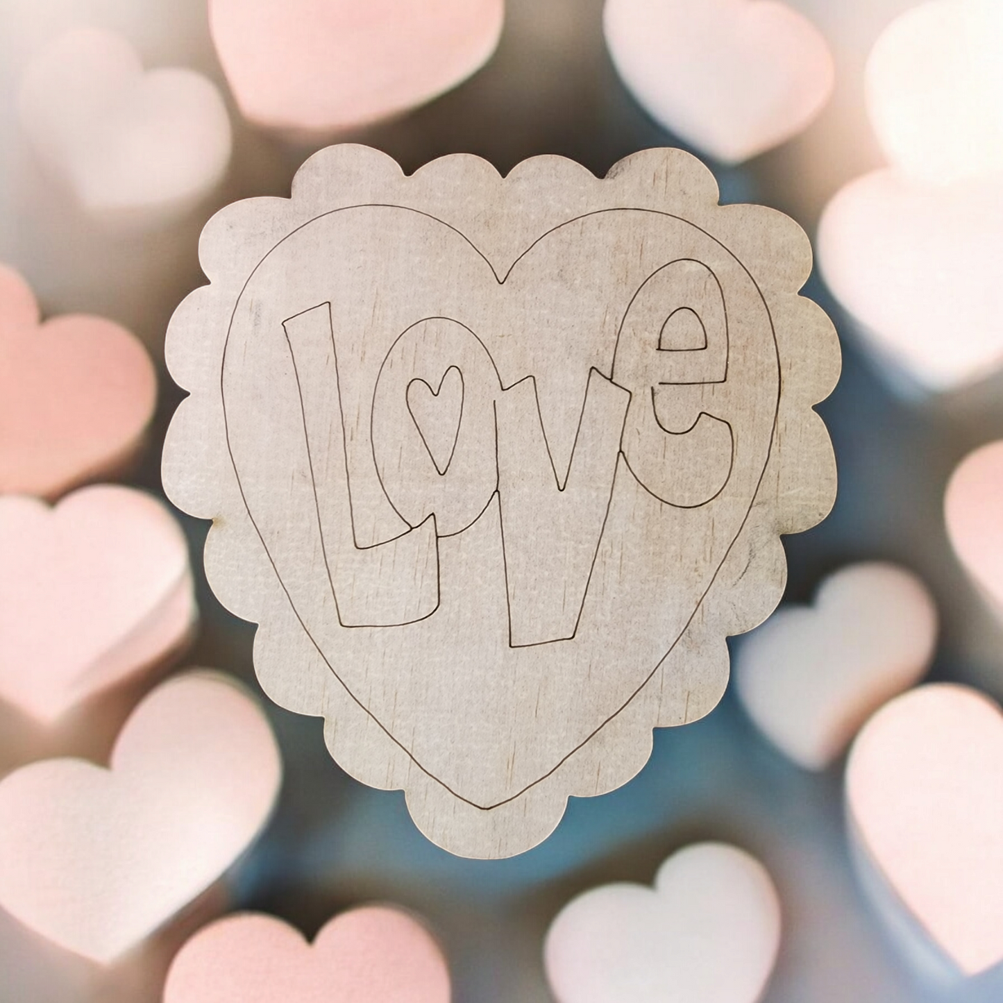 Doable Designs Love Heart Plywood Cutout | DIY Decor