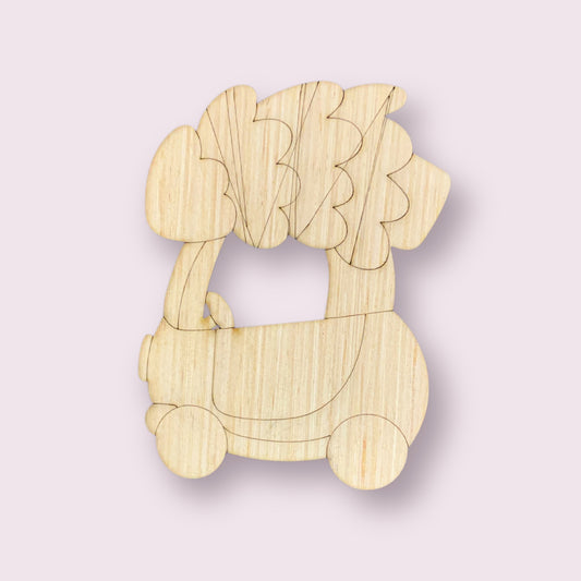 Cozy Coupe Christmas - Laser Ready SVG