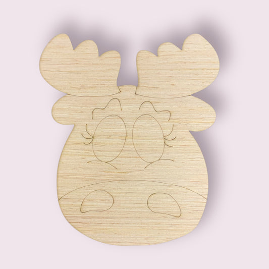 Moose/Reindeer - Laser Ready SVG