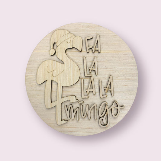 Fa La La Flamingo 3D (KA0093D)