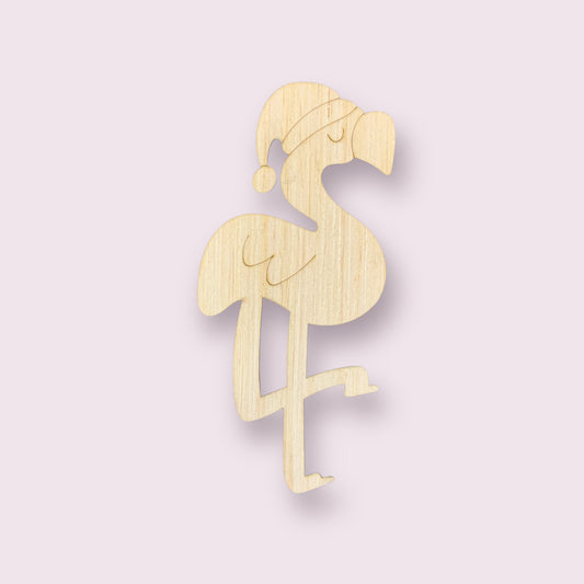 Christmas Flamingo Ornament (KA010O)