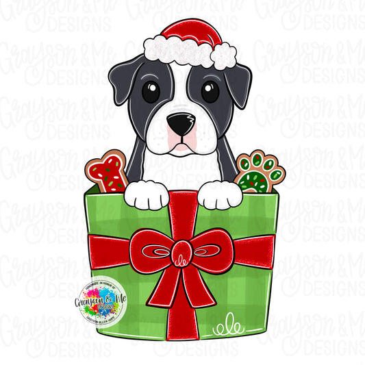 Pitbull Christmas Gift (GM077O)