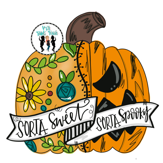Sorta Sweet Sorta Spooky Pumpkin (MJ060)