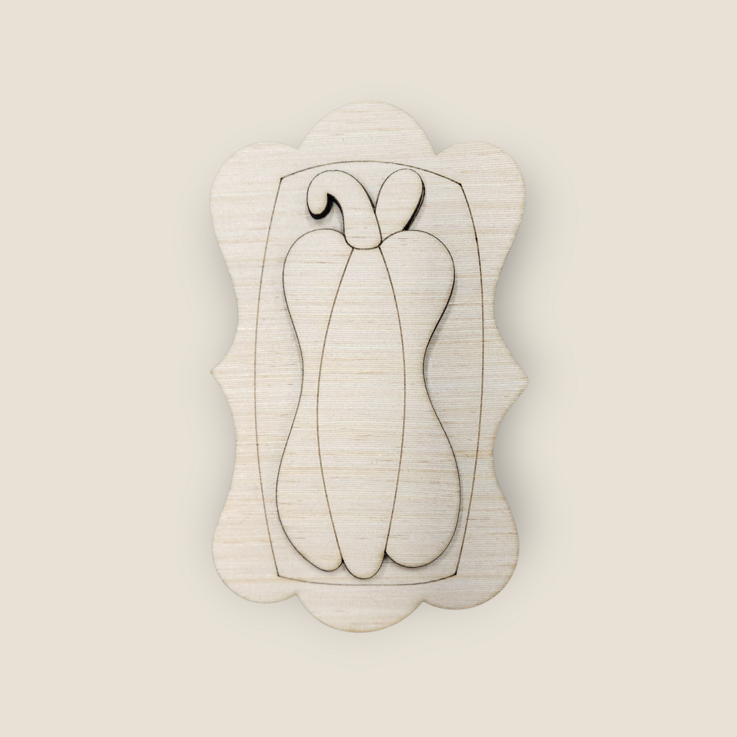 Pumpkin Plaque (HC1783D)