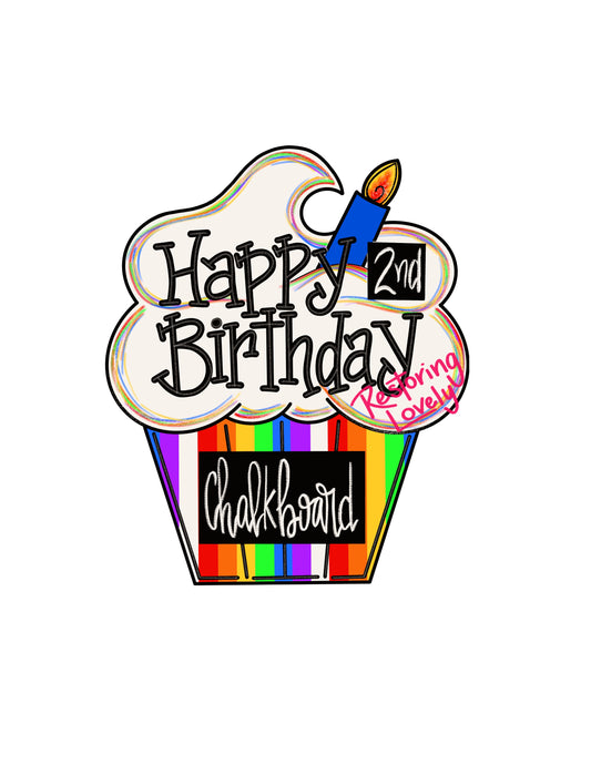 Birthday Cupcake (RL112)