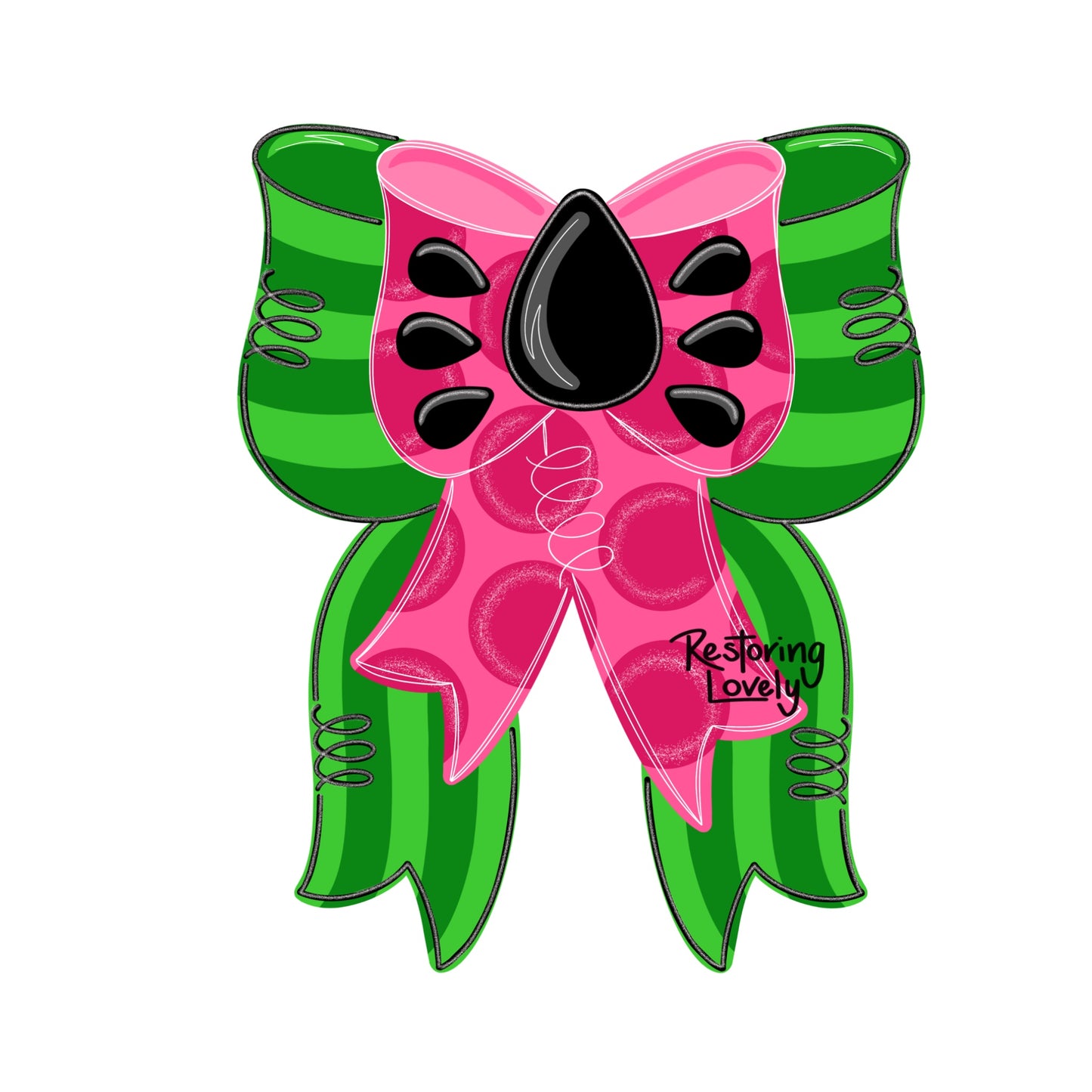 Watermelon Bow (RL136)