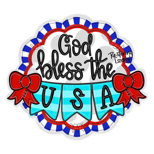 God Bless The USA (RL138)