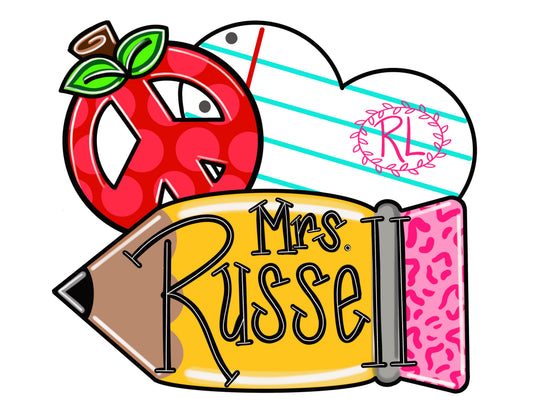 Peace Love Teacher (RL146)