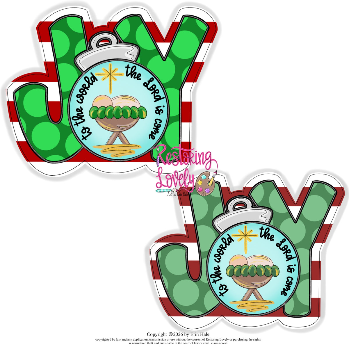Joy Nativity Ornament (RL243-O)
