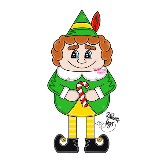 Ribbon Leg Elf (RL044)