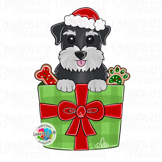 Schnauzer Christmas Gift (GM072)