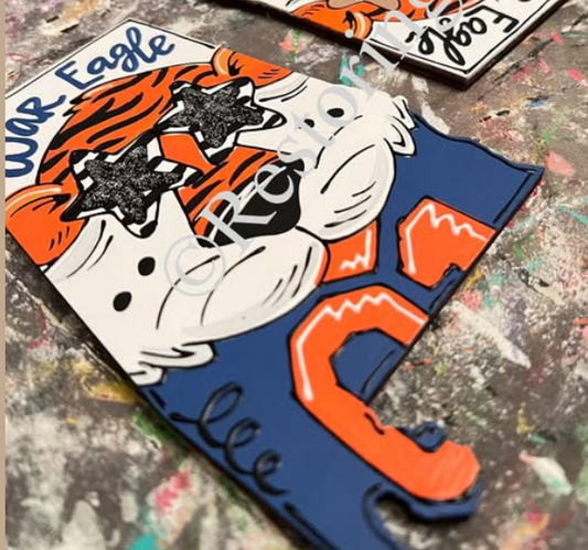 Alabama Tiger Ornament (RL168-O)