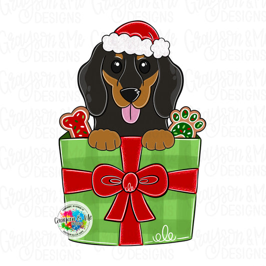 SH Dashound Ornament (GM095-O)