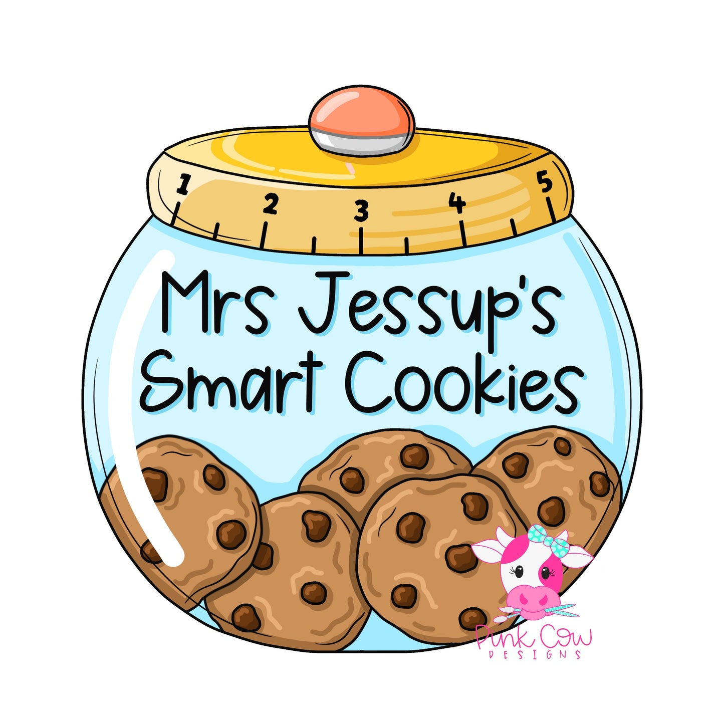 Smart Cookies Jar With NO Text (PC235)