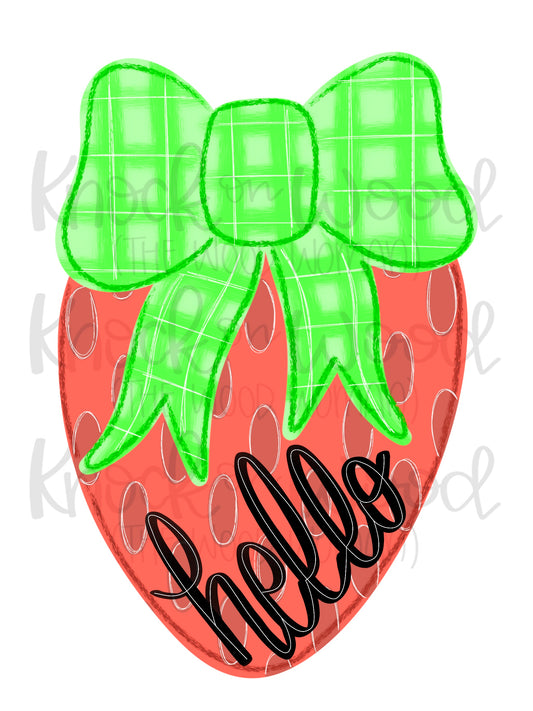 Hello Summer Strawberry (KW077)