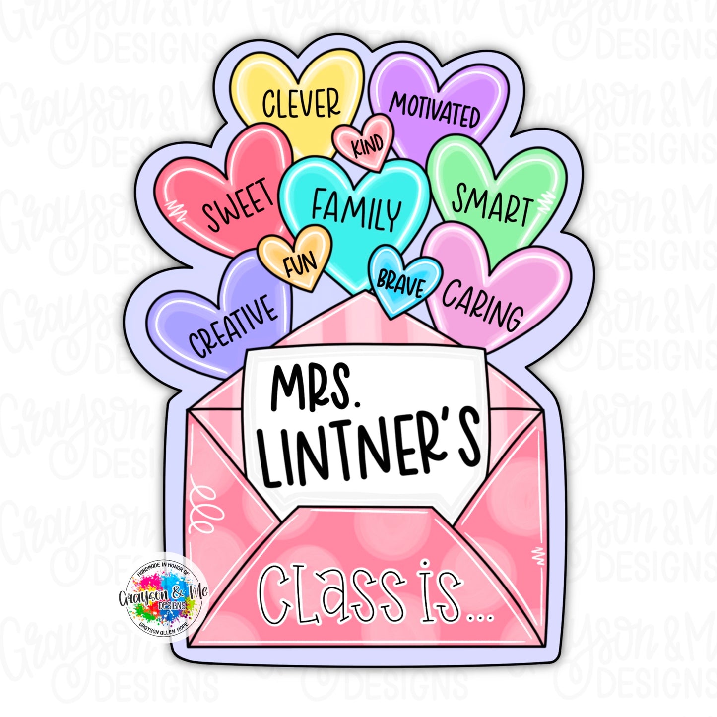 Classroom Door Hanger Blank | Teacher DIY Wood Craft