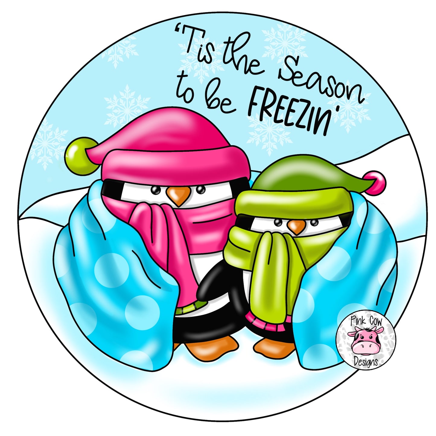 Freezin Penguins Round (PC077)