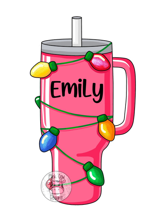 Stanley Cup With Christmas Lights (PC052O)