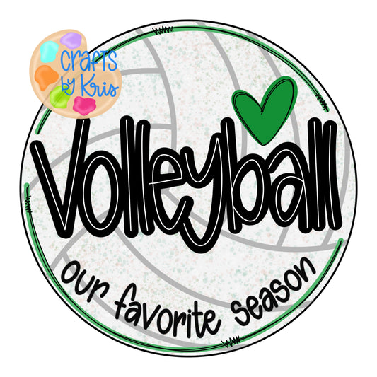 3D Volleyball Round (CK025-3D)