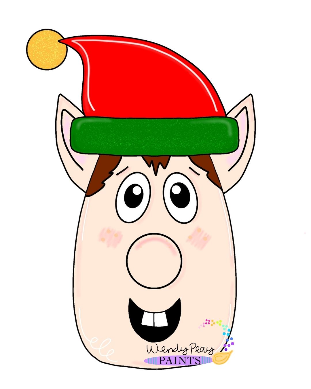 Elf Ornament (WP005-O)