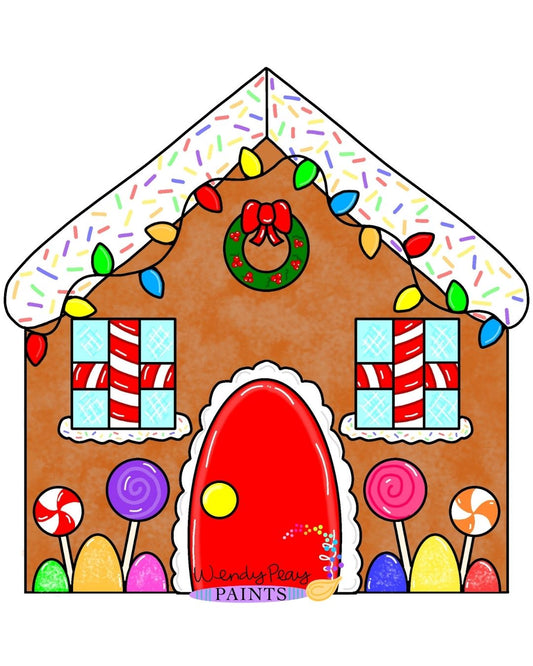 Gingerbread House Ornament (WP008-O)