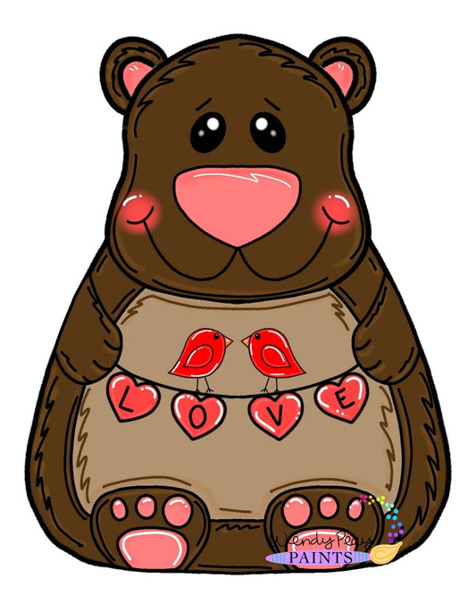 Love Bird Bear (WP047)