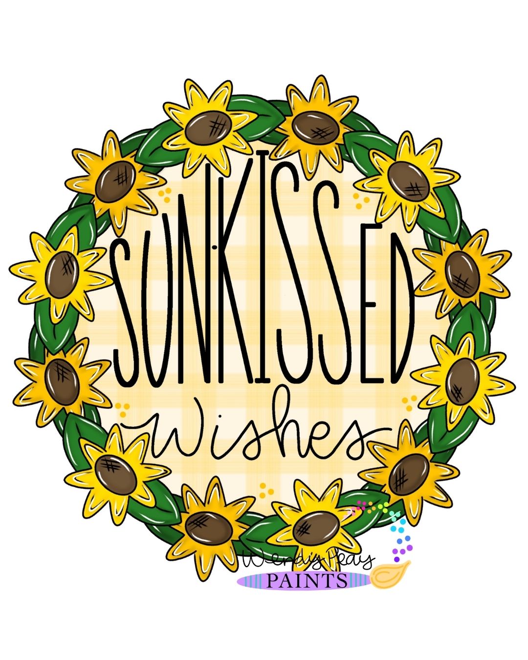 Sunflower Wreath (WP127)