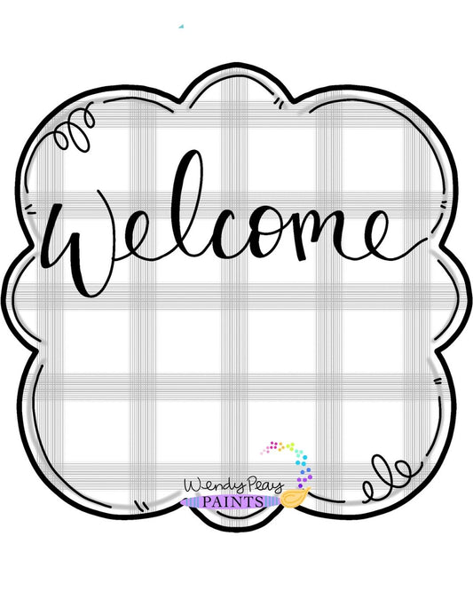 Welcome Scallop Interchangeable Base (WP066)