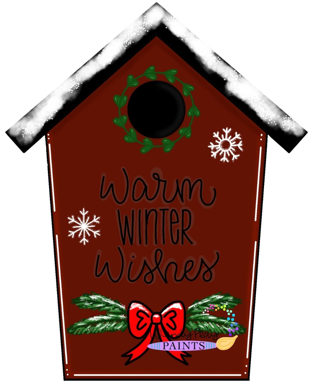 Winter Birdhouse (WP031)