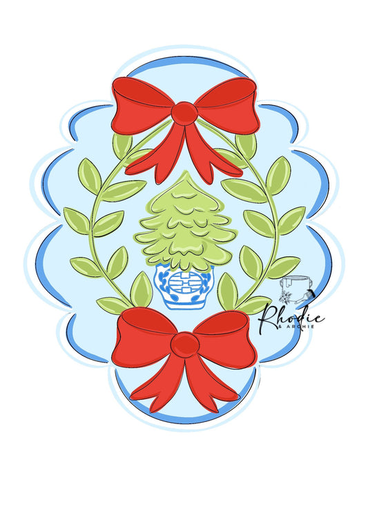 Oval Tree Crest (RA087O)